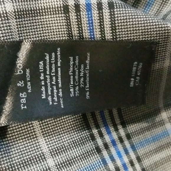 Rag & Bone plaid ankle pants - Picture 4 of 4